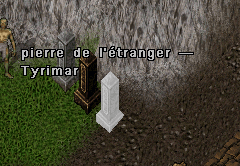 Pierre de l'étranger